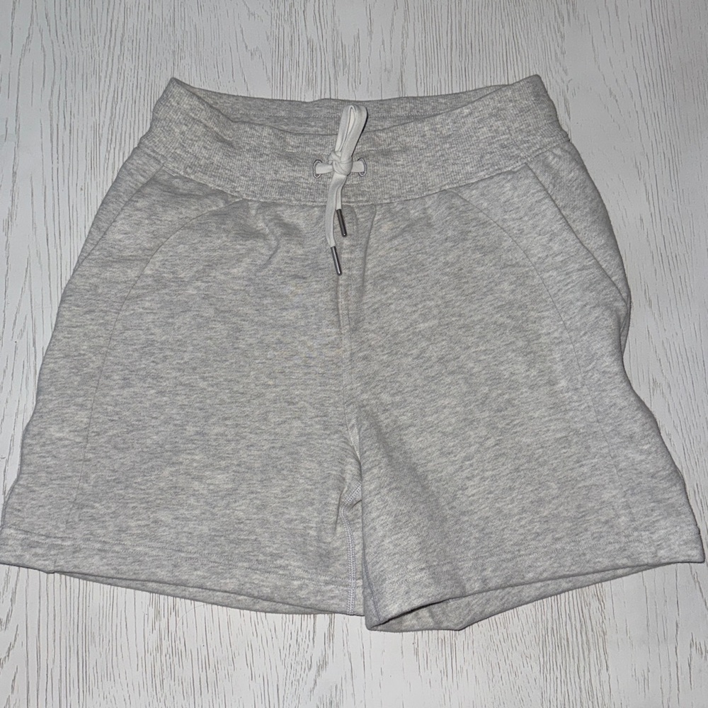 Lululemon Athletica Light Gray Athletic Shorts